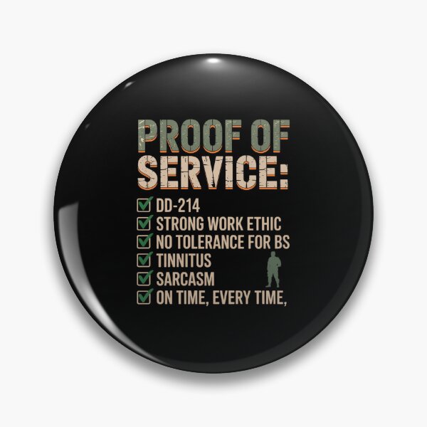 Item preview, Proof Of Service Dd-214 designed and sold by HeinzanoWeno.