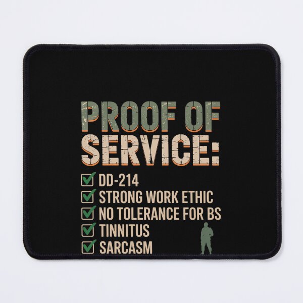 Item preview, Proof Of Service Dd-214 designed and sold by HeinzanoWeno.