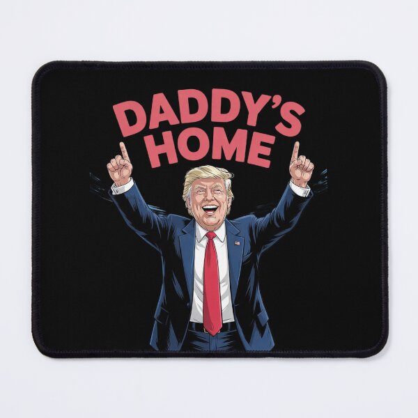 Item preview, Trump 2024 Daddys Home Pink 1 designed and sold by MarryIsMonth.