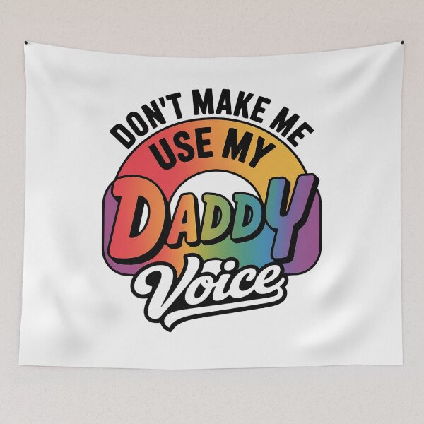 Item preview, Lgbt Gay Pride Month Dont Make Me Use My Daddy Voice designed and sold by SiegridOffical.