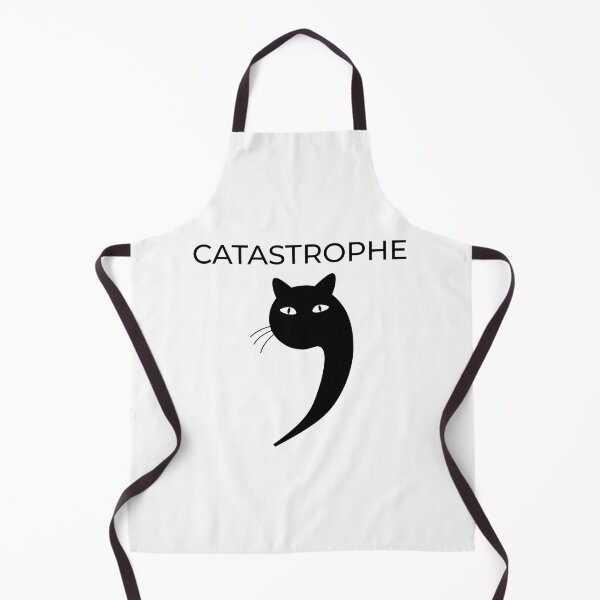 Item preview, CATASTROPHE cat puns design designed and sold by foxcart.