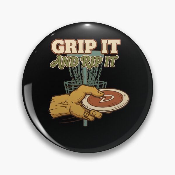 Item preview, Grip It And Rip It Disc Golf Disc Golfer Flying designed and sold by LuminOrb.
