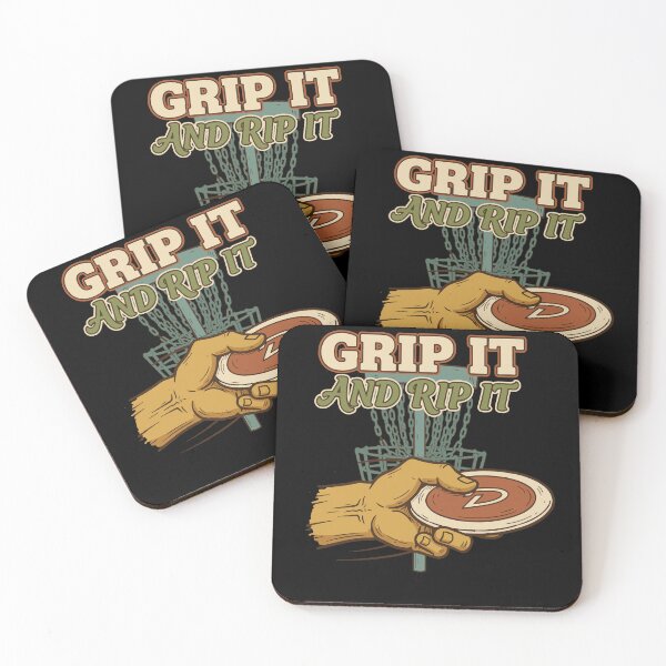 Item preview, Grip It And Rip It Disc Golf Disc Golfer Flying designed and sold by LuminOrb.