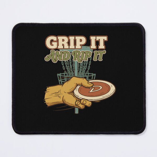 Item preview, Grip It And Rip It Disc Golf Disc Golfer Flying designed and sold by LuminOrb.