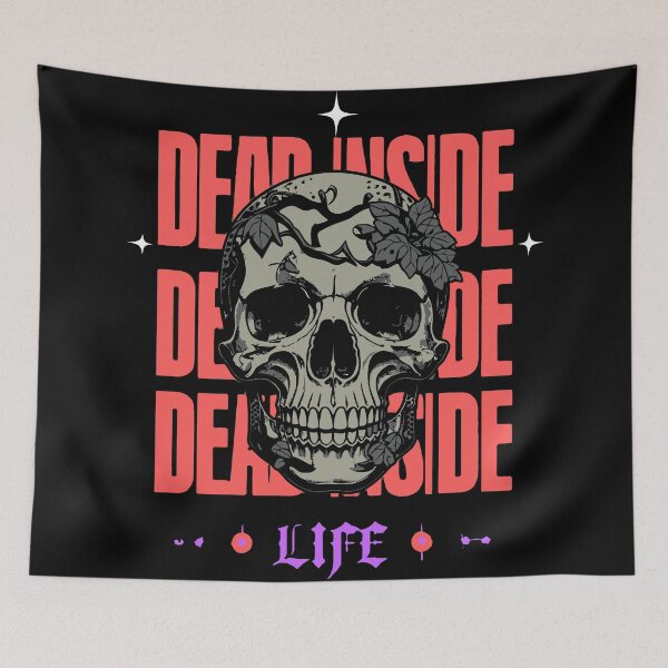 Item preview, Dead Inside Skull Streetwear designed and sold by deathanarchy.