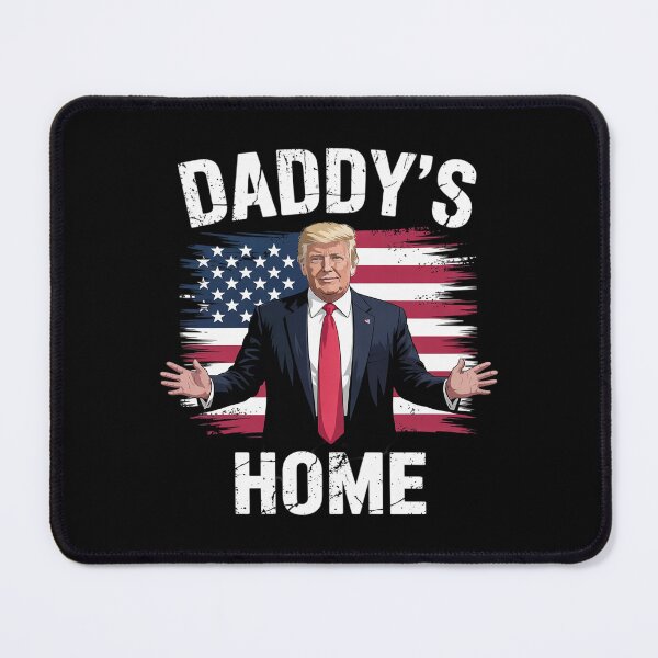 Item preview, American Flag Daddy's Home Trump designed and sold by FadeOfThrone.