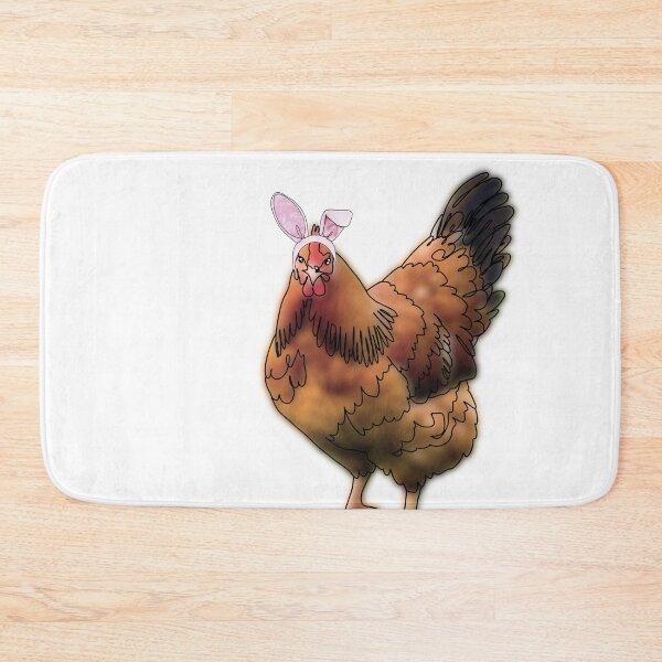 Item preview, Easter the Chicken in a bunny ears Hat – animalzinhats designed and sold by Ashley’sAnimalz.