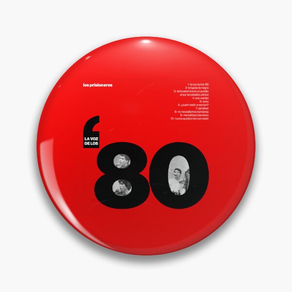 Item preview, La voz de los 80 - Los Prisioneros designed and sold by jesus21era.