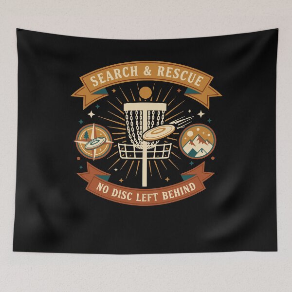 Item preview, Search And Rescue No Disc Left Behind Disc Golf designed and sold by LuminOrb.