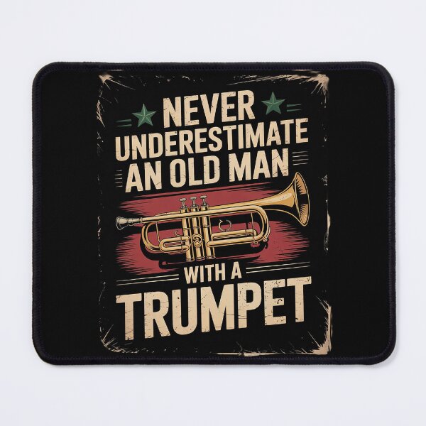 Item preview, Dad Trumpet Player Grandpa Trumpet Old Man Father Trumpeter designed and sold by FadeOfThrone.