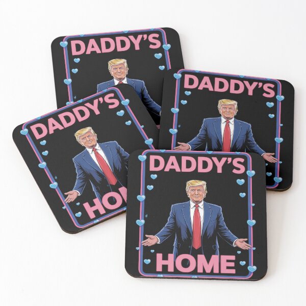 Item preview,  Trump Take America Back ,Daddy's Home Trump Pink  designed and sold by MarryIsMonth.