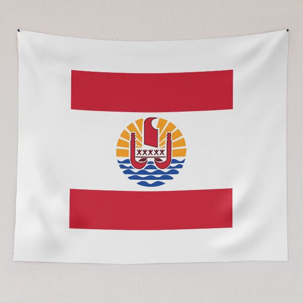 Item preview, French Polynesia Flag Clean Design designed and sold by NTGUILTY.