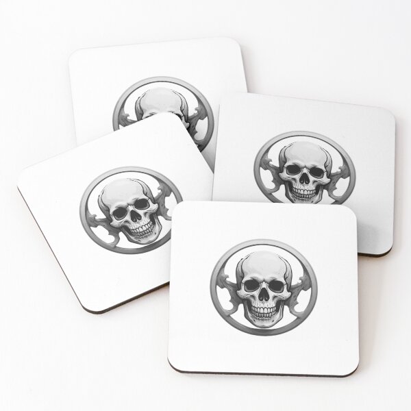 Item preview, Skull Emblem Circular Badge Design designed and sold by RED-MOUSE.