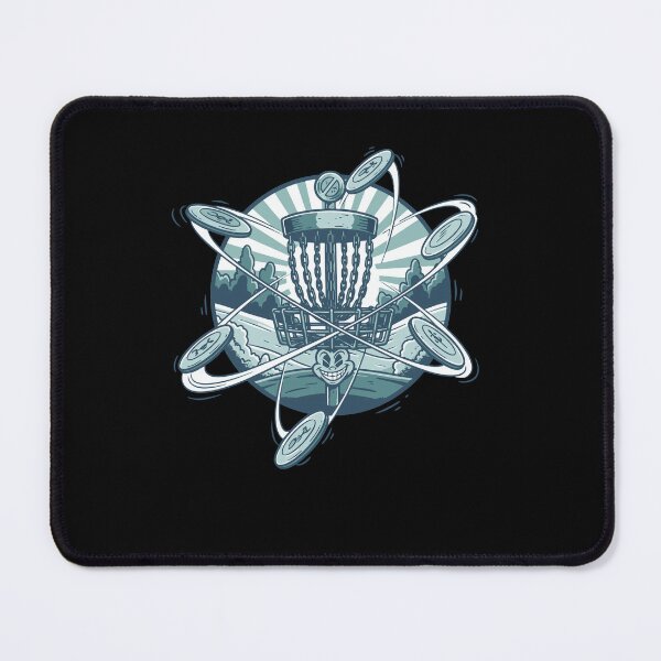 Item preview, Funny Disc Golf Scene with Flying Discs designed and sold by LuminOrb.