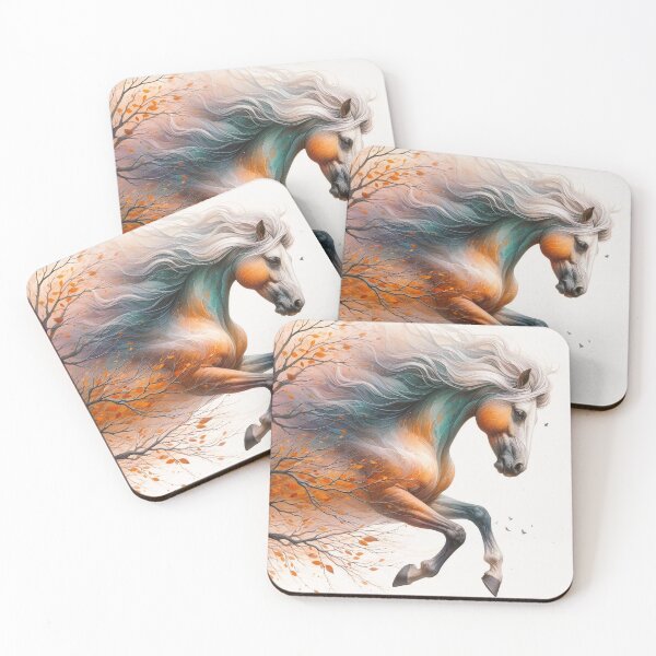 Artikelvorschau, Windborne Spirit – Horse of Autumn Motion entworfen und verkauft von Okmanoo.