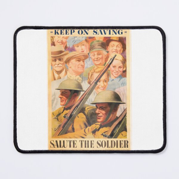 Item preview, British wartime poster. Restored Print of Army Savings Campaign designed and sold by JonDelorme.
