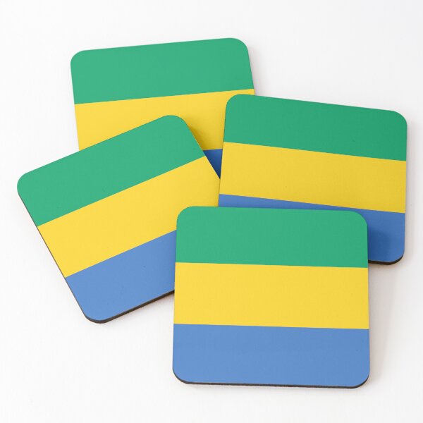 Item preview, Gabon National Flag Clean Design designed and sold by NTGUILTY.