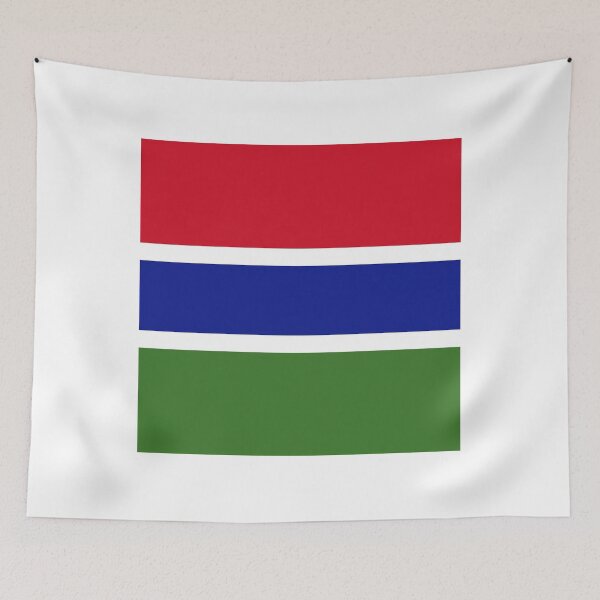 Item preview, Gambia National Flag Clean Design designed and sold by NTGUILTY.