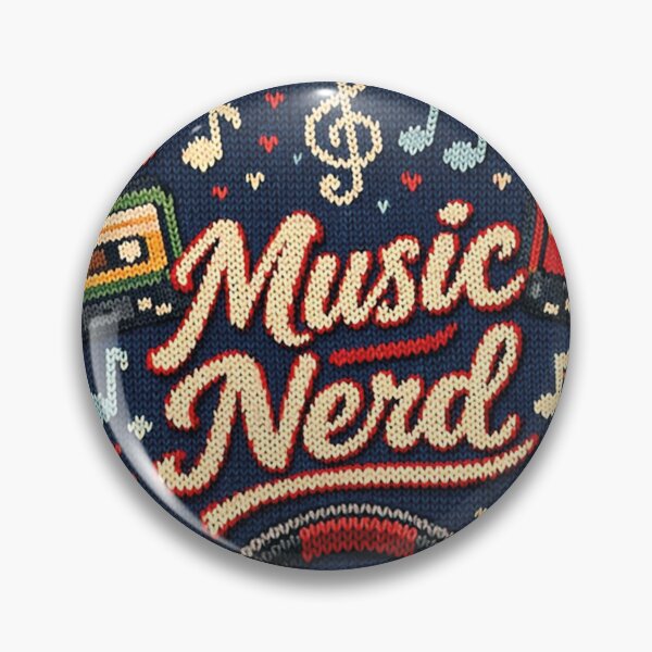 Item preview, Music Nerd, creative knitting picture designed and sold by Mauswohn.