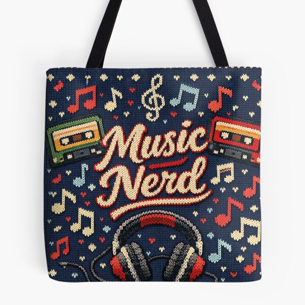 Item preview, Music Nerd, creative knitting picture designed and sold by Mauswohn.