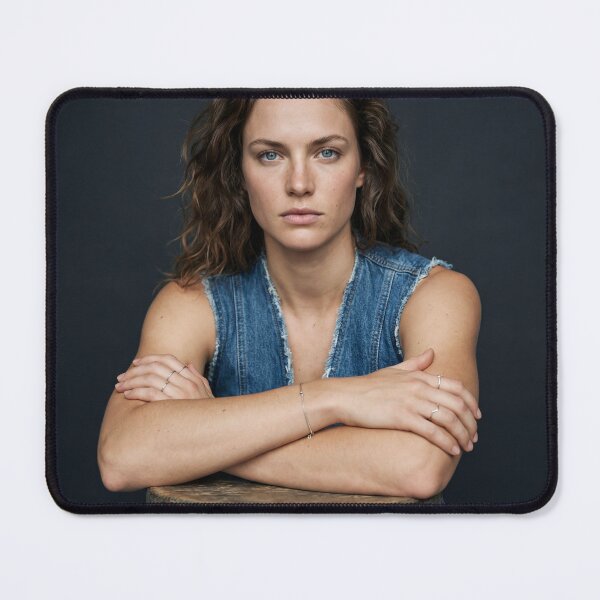 Item preview, Timeless Natural Beauty Portrait | Inspired by Carre Otis | Minimal Editorial Wall Art designed and sold by AbstractAuraArt.