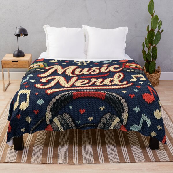Item preview, Music Nerd, creative knitting picture designed and sold by Mauswohn.