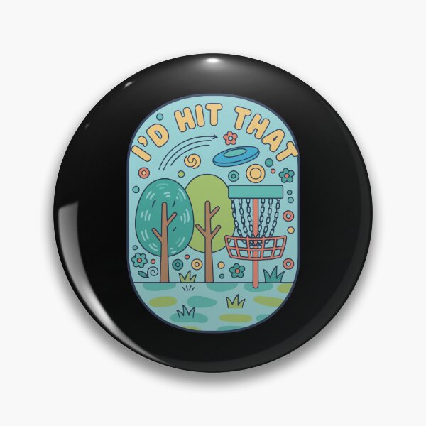 Item preview, Funny Disc Golf Id Hit That Flying Disc Basket designed and sold by LuminOrb.