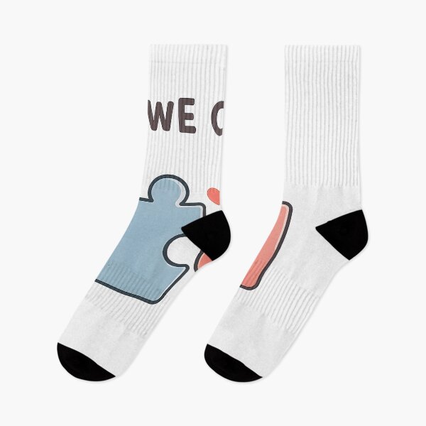 Item preview, We Click – Cute Wordplay Couple Illustration designed and sold by SoulenCify.
