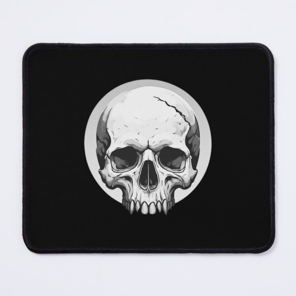 Item preview, Monochrome Realistic Skull Illustration designed and sold by RED-MOUSE.