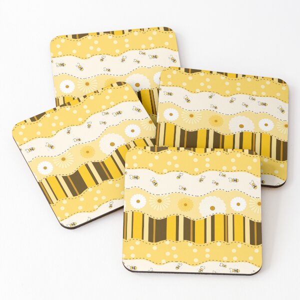 Item preview, Quilted Honeybee Motif designed and sold by JaygiesDesign.