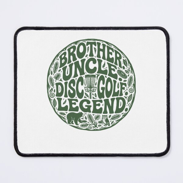 Item preview, Brother Uncle Disc Golf Legend Design designed and sold by LuminOrb.