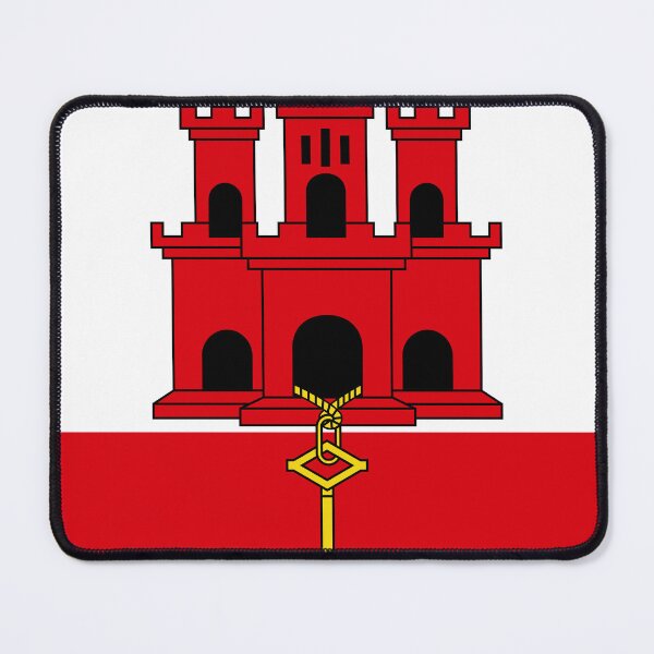 Item preview, Gibraltar Flag Clean Design designed and sold by NTGUILTY.