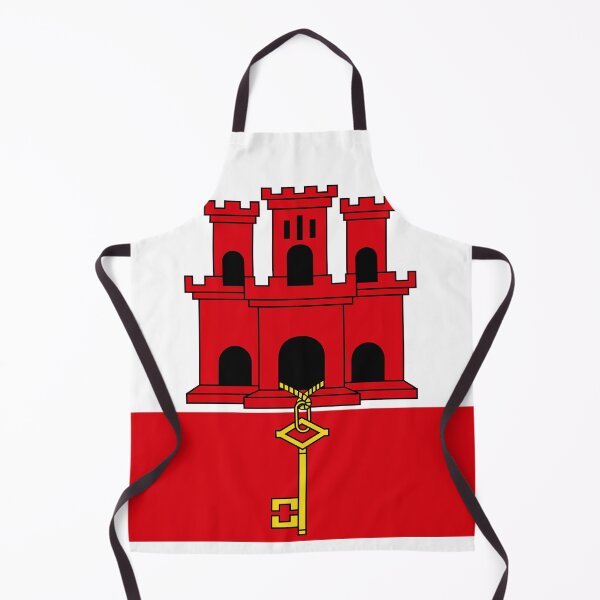 Item preview, Gibraltar Flag Clean Design designed and sold by NTGUILTY.