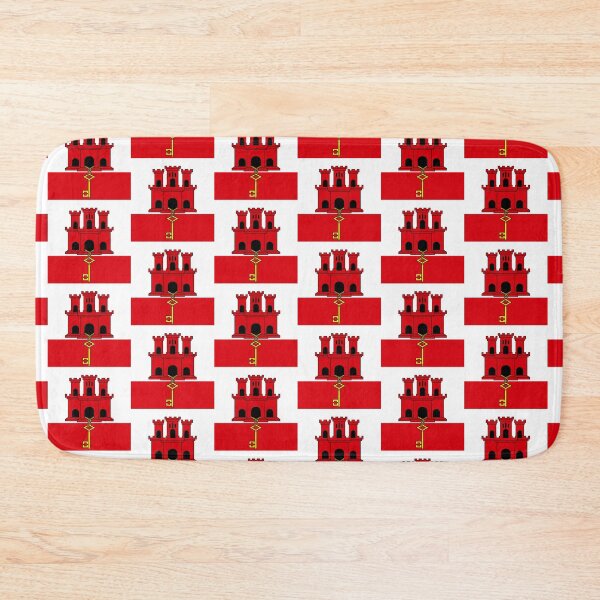 Item preview, Gibraltar Flag Clean Design designed and sold by NTGUILTY.