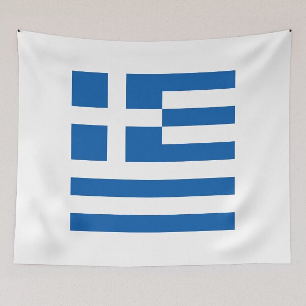 Item preview, Greece National Flag Clean Design designed and sold by NTGUILTY.