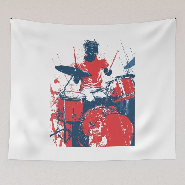 Item preview, Drummer designed and sold by StudioRedKoala.