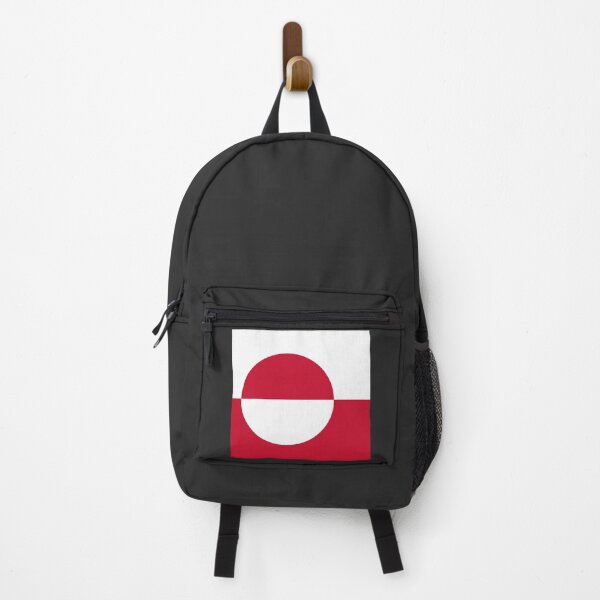 Item preview, Greenland Flag Clean Modern Design designed and sold by NTGUILTY.