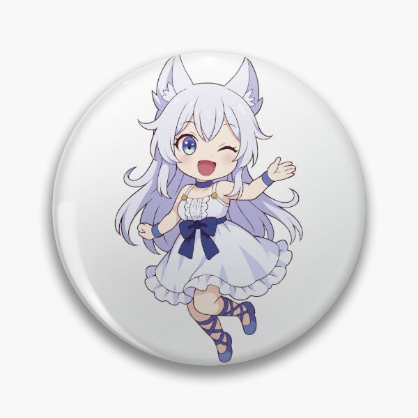 Item preview, Fenrys Chibi Wolf Girl designed and sold by CoinflowerArt.