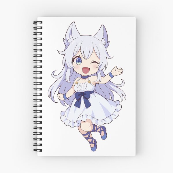 Item preview, Fenrys Chibi Wolf Girl designed and sold by CoinflowerArt.