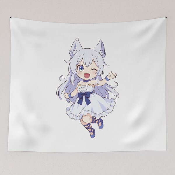 Item preview, Fenrys Chibi Wolf Girl designed and sold by CoinflowerArt.