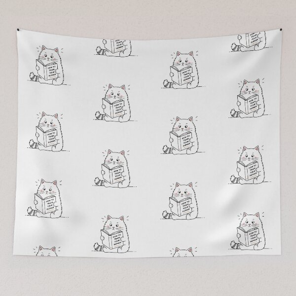 Item preview, Smart cat designed and sold by PrintLabStudio.
