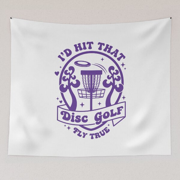 Item preview, Id Hit That Disc Golf Fly True Funny Disc Golfer designed and sold by LuminOrb.