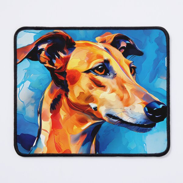 Item preview, Greyhound in an abstract explosion of color designed and sold by Mianku | Für das Leben.