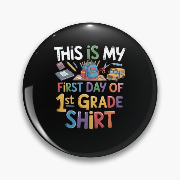 Item preview, My First Day Of 1St Grade Back To School designed and sold by SiegridOffical.