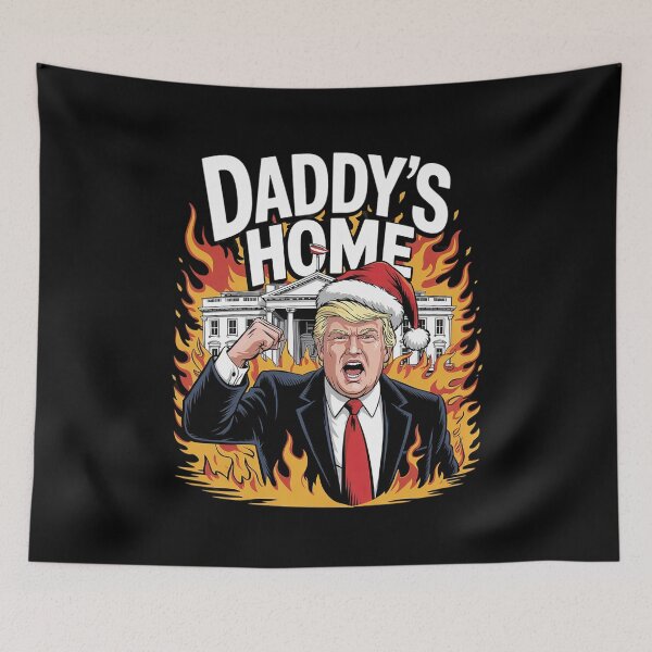 Item preview, Daddy 's Home Metalcore Deathcore Donald Trump  designed and sold by FadeOfThrone.