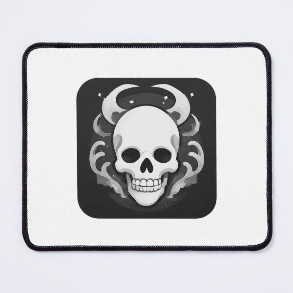 Item preview, Horned Demonic Skull Icon designed and sold by RED-MOUSE.