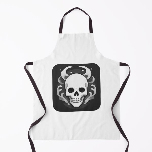 Item preview, Horned Demonic Skull Icon designed and sold by RED-MOUSE.