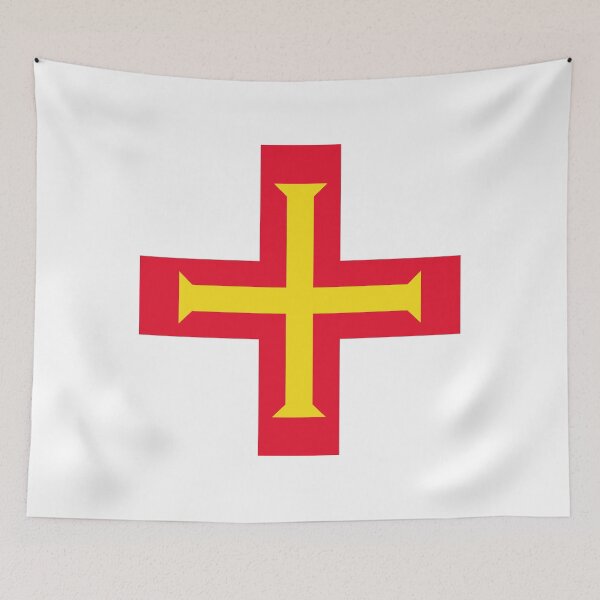 Item preview, Guernsey Flag Clean Design designed and sold by NTGUILTY.