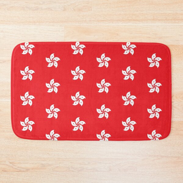 Item preview, Hong Kong Flag Clean Modern Design designed and sold by NTGUILTY.
