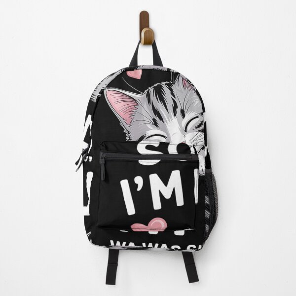 Item preview, Sorry I'M Late My Cat Was Sitting On Me Cat Lover designed and sold by Elenasriveras.